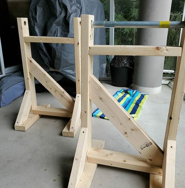 Diy pullup and dip station hot sale